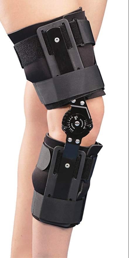 ROM Knee Brace — orthotic work by Divine Artificial Limb Solutions